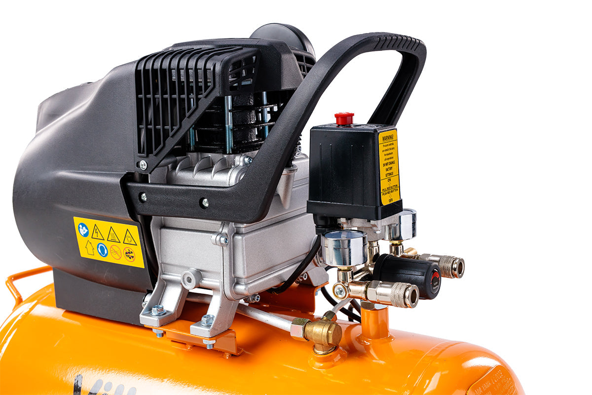 Luftkompressor VAT 50 L – 50 l Tank, 1500 W, 206 l/min, 8 bar, ölgeschmiert - VI-007585