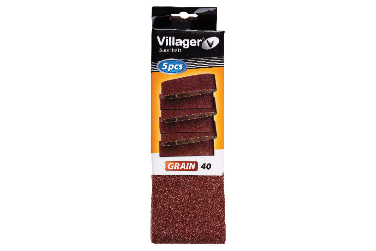 Schleifband 75 × 533 mm – Körnung 40, 5 Stück | Für Bandschleifer VLN 7120 - VI-11626