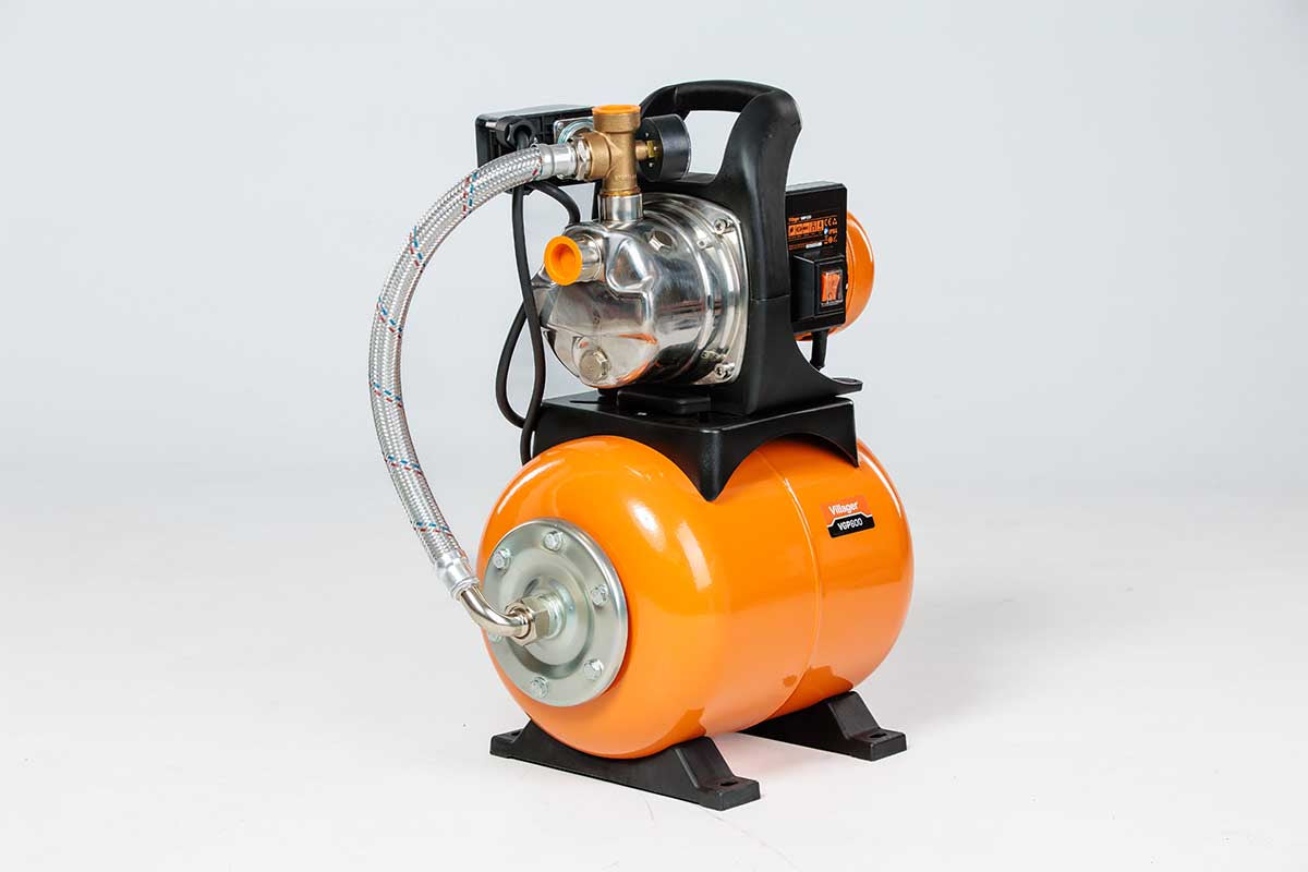 VGP 800 Hydropack-Pumpe – 800 W, 3200 l/h & 18 l Tank mit INOX-Gehäuse - VI-23468