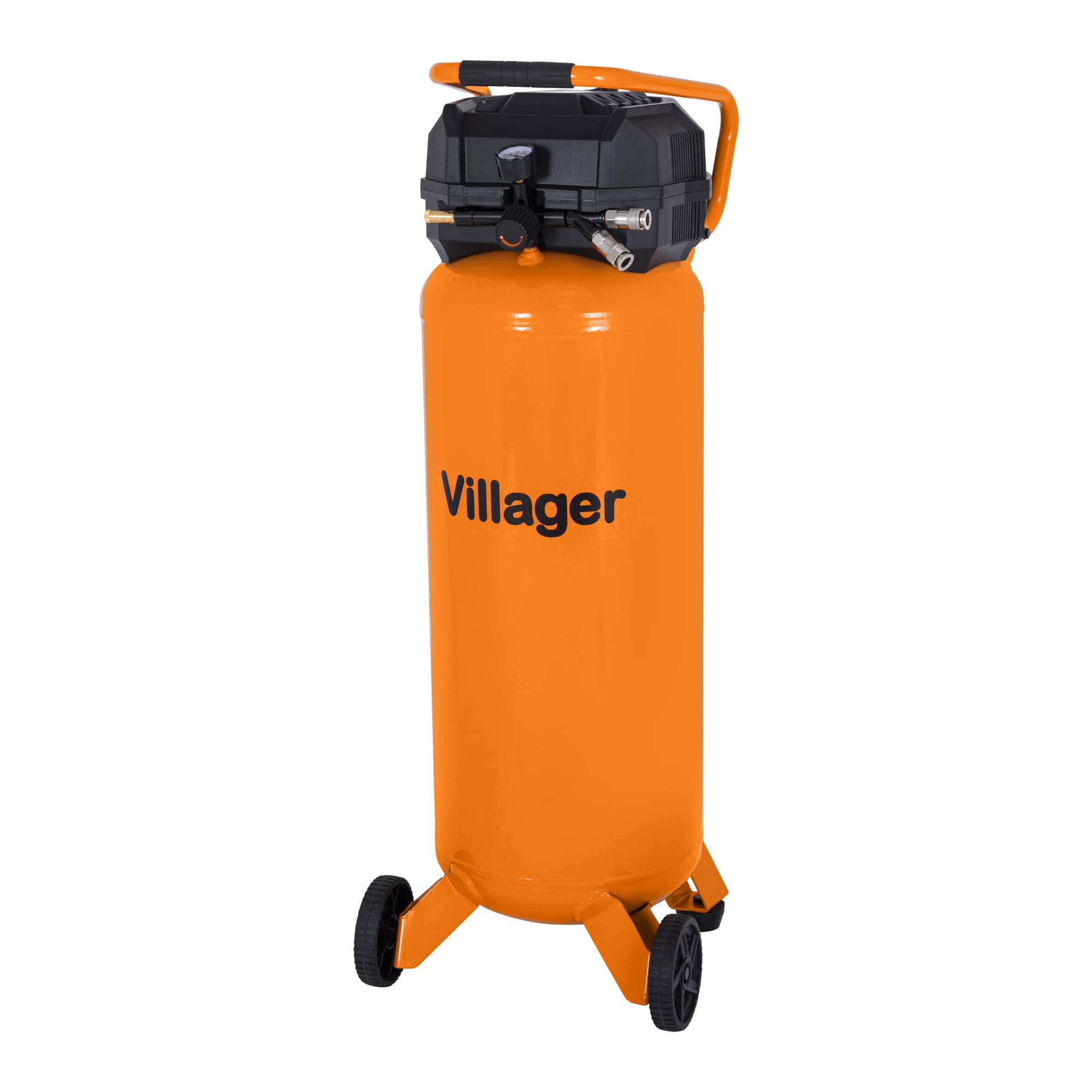 Villager 10 Bar Kompressor VAT 50 L Pylon – Vertikal Kompressor, 1500 W, 10 bar, platzsparend & mobil - VI-086721