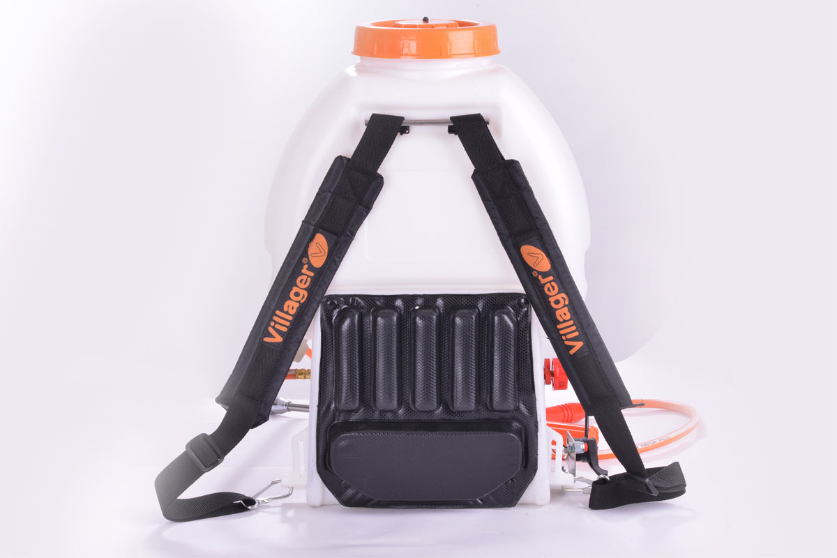 Benzin-Rückenspritze – 25 cm³ 2-Takt-Motor, 20 l Tank, 12 m Reichweite & 3-teilige Sprühlanze - VI-30118