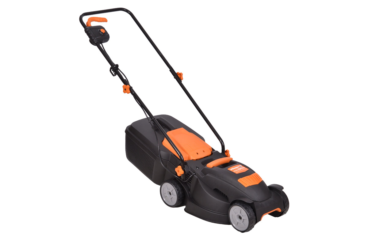 Elektrorasenmäher VILLY 1200 P – 1200 W, 32 cm Schnittbreite, 26 l Fangkorb, für bis zu 400 m² - VI-033467