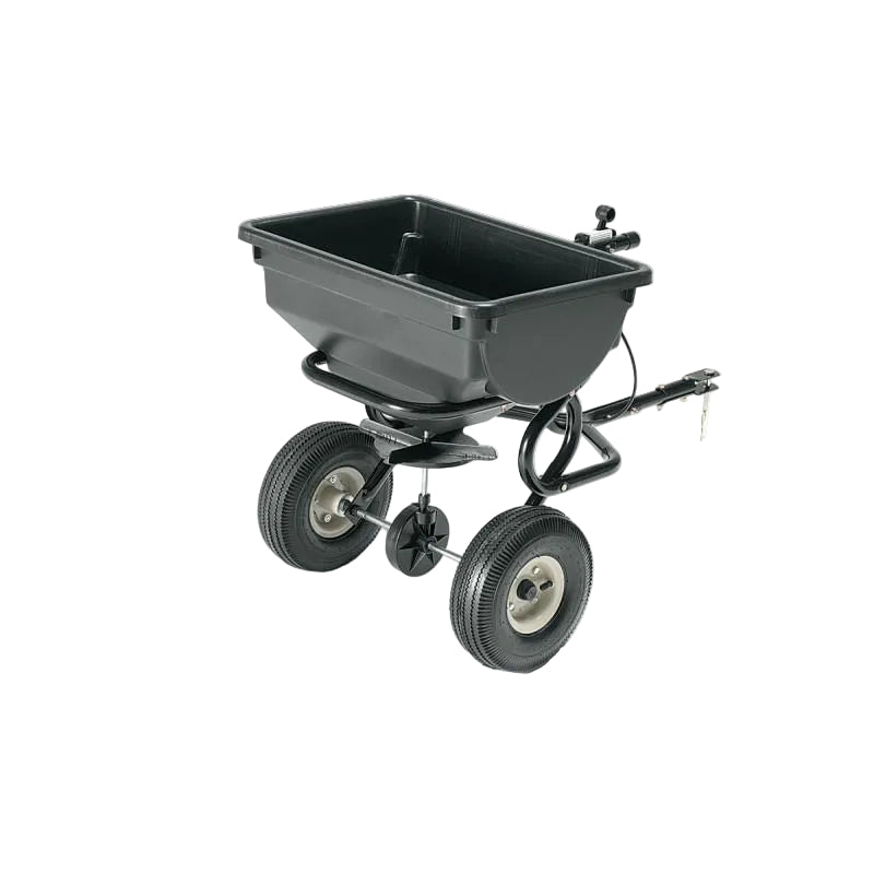 Villager Düngerstreuer-Anhänger – 40 l Streuwagen für Rasentraktoren der VT-Serie - VI-033871