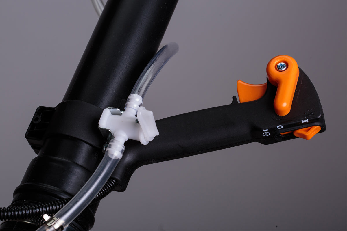 Benzin-Rückenspritze – 51,7 cm³ 2-Takt-Motor, 14 l Tank, 9 m Reichweite & Hochdruckpumpe - VI-38107