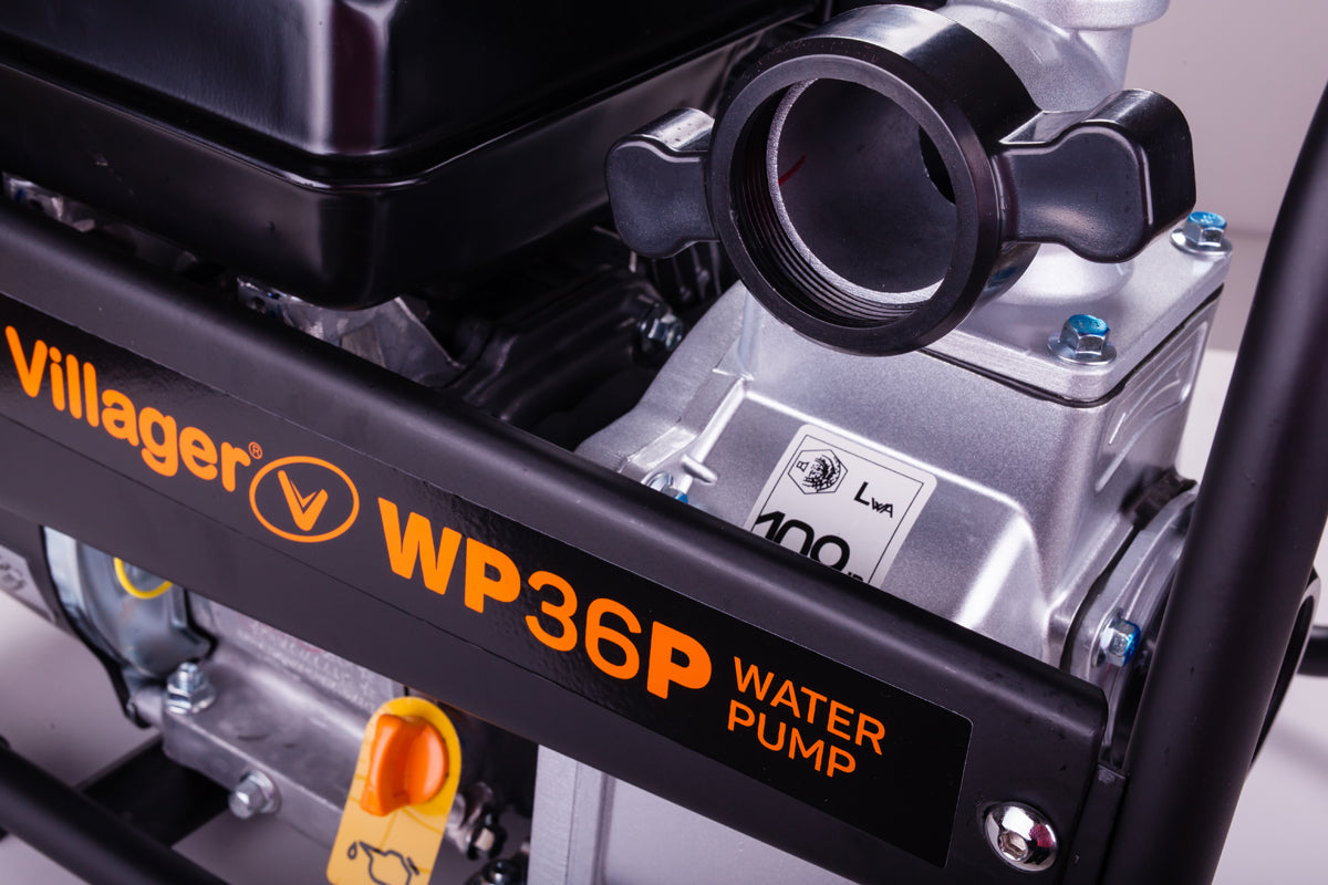 WP 36 P Benzin-Wasserpumpe – 4-Takt-Motor, 36.000 l/h Förderleistung & 2"-Anschlüsse - VI-41407