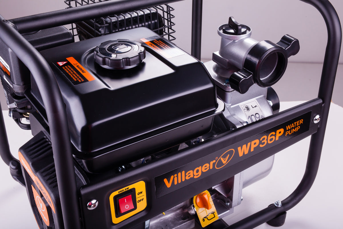 WP 36 P Benzin-Wasserpumpe – 4-Takt-Motor, 36.000 l/h Förderleistung & 2"-Anschlüsse - VI-41407