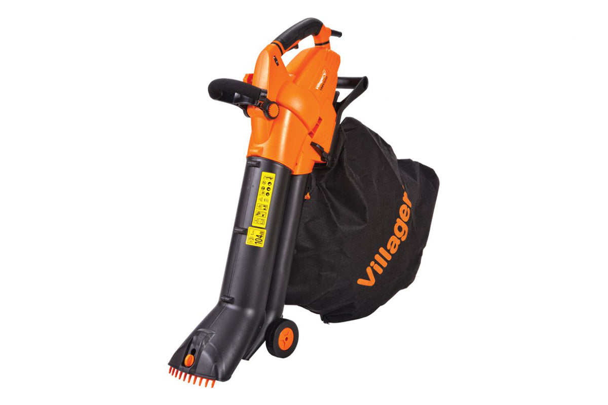 VEBV 3000 Elektro-Laubbläser & -sauger – 3000 W, 83 m/s Luftgeschwindigkeit & Häckselfunktion – VI-041453