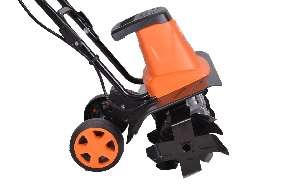 VTB 1400 E Elektro-Bodenfräse – 1400 W Kultivator mit 400 mm Arbeitsbreite & 4 Hackmessern – VI-046670