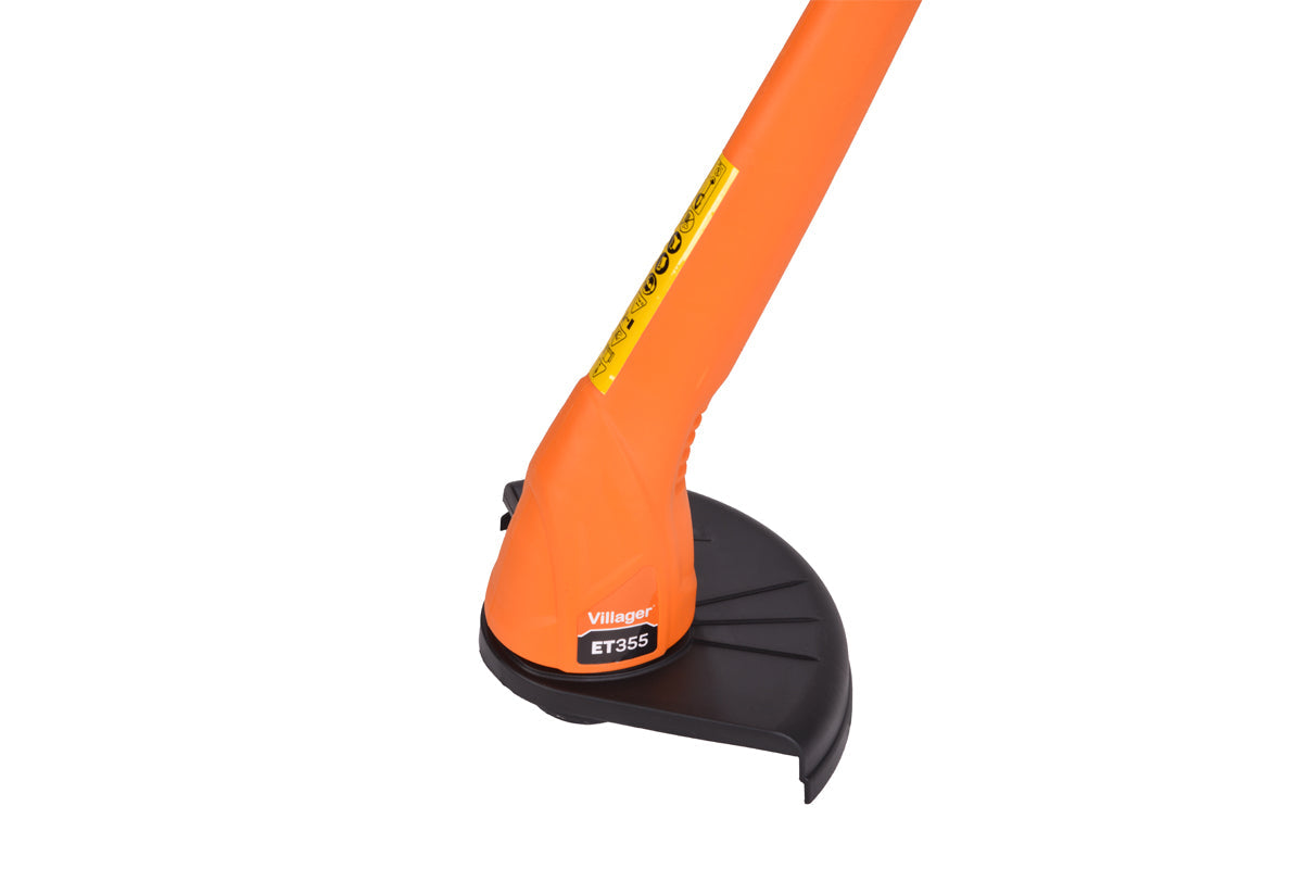 Elektro-Rasentrimmer – 350 W, 25 cm Schnittdurchmesser, Teleskopstiel, Orange Edition - VI-46737