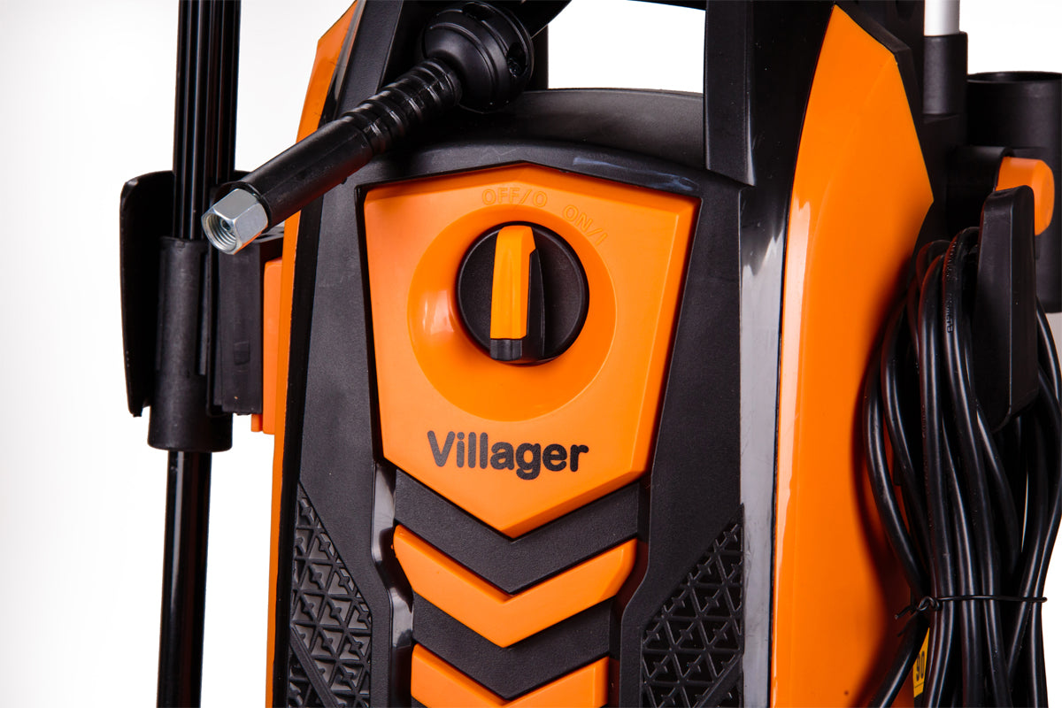 VHW 120 Hochdruckreiniger – 2100 W, 165 bar, 432 l/h mit 8 m Schlauchtrommel & Turbodüse – VI-050904