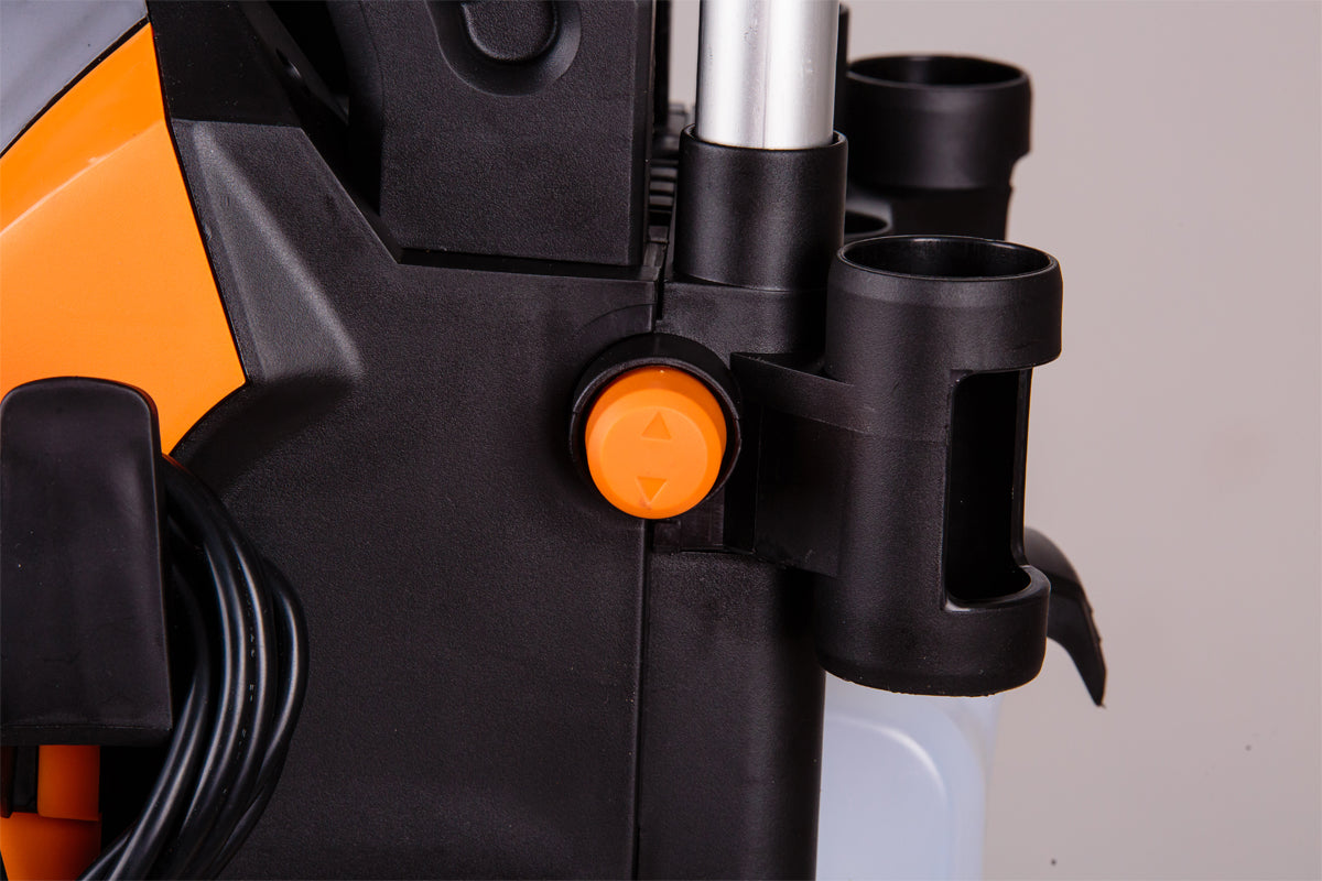 VHW 120 Hochdruckreiniger – 2100 W, 165 bar, 432 l/h mit 8 m Schlauchtrommel & Turbodüse – VI-050904