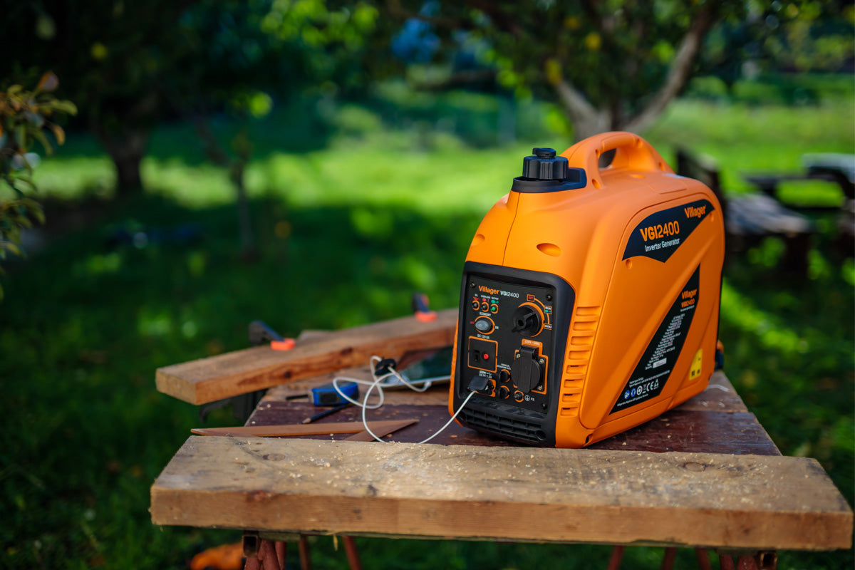 Generator VGI 2400 Inverter Stromerzeuger 2,2 kW, leise & kompakt mit AVR-Regelung - VI-051466