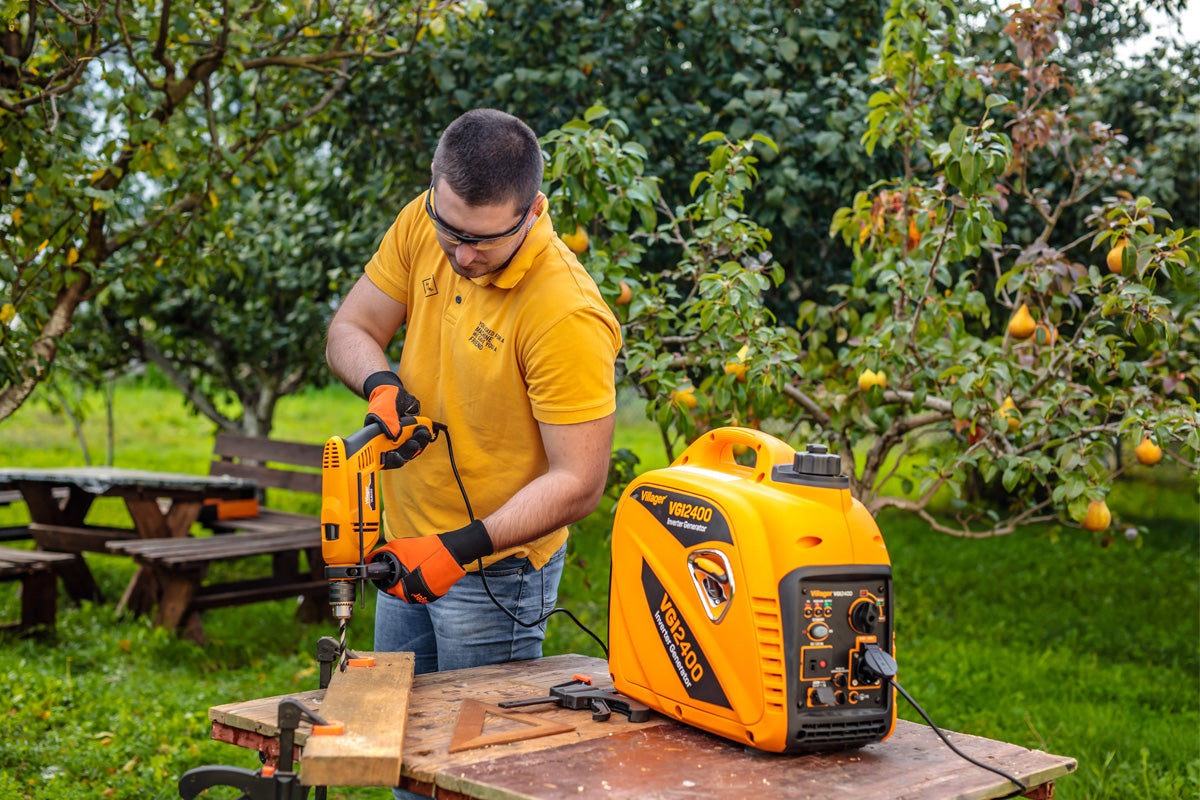 Generator VGI 2400 Inverter Stromerzeuger 2,2 kW, leise & kompakt mit AVR-Regelung - VI-051466