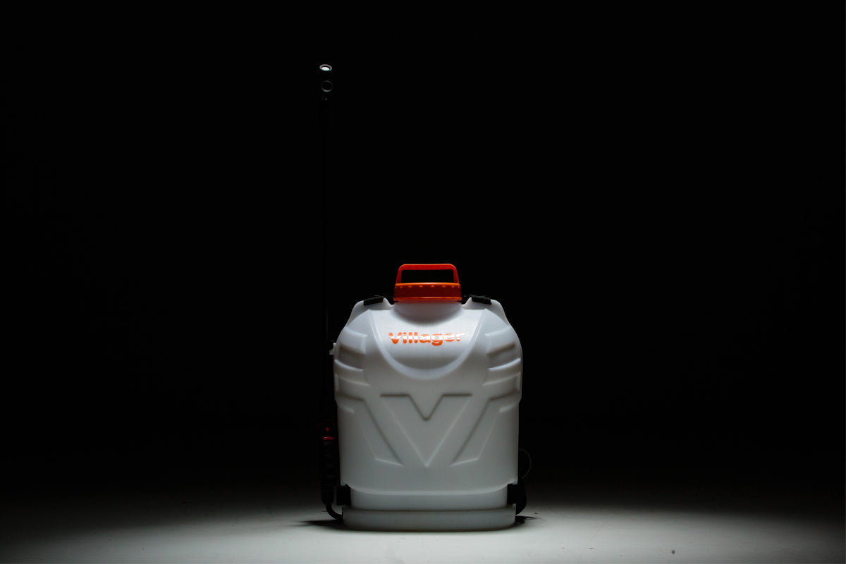VBS 16 LI Akku-Rückenspritze – 16 l Akku-Drucksprüher mit 12 V / 8 Ah & Teleskoplanze – VI-051572