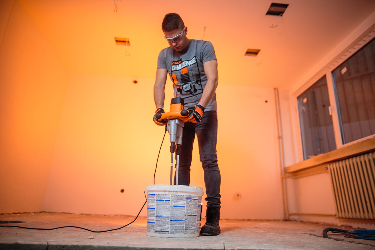 VEM 1620 Rührwerk - Kraftvoller Mörtel- und Klebermischer mit 1600 Watt für Profis - VI-55695