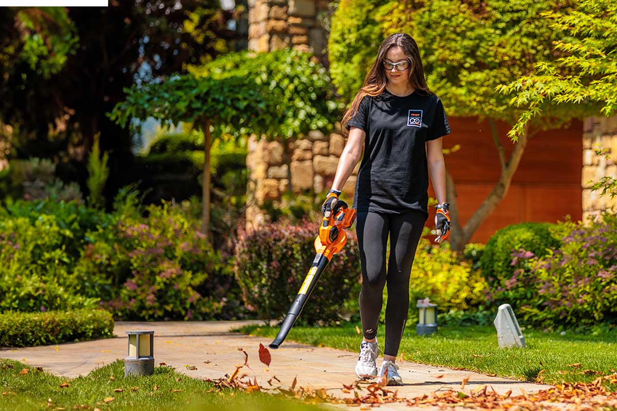 FUSE VBV 2120 Akku-Laubbläser (18V) – Mühelos Laub entfernen - VI-56368