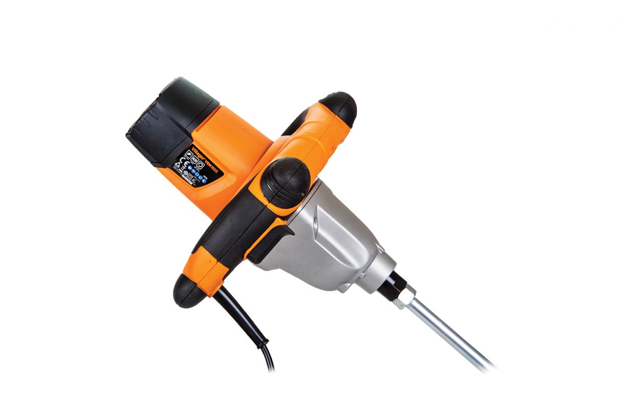 Rührwerk VEM 1605 – 1600 W, stufenlose Drehzahl, inkl. 140 mm Rührpaddel & M14-Aufnahme - VI-57733