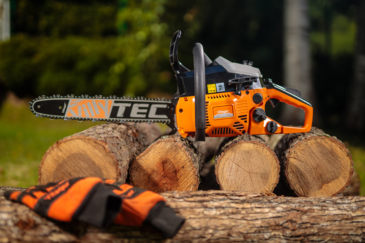 VGS 380 PRIME – 40 cm Benzin-Kettensäge mit 37,2 cm³ Motor, Primer & Anti-Vibrationssystem - VI-057749