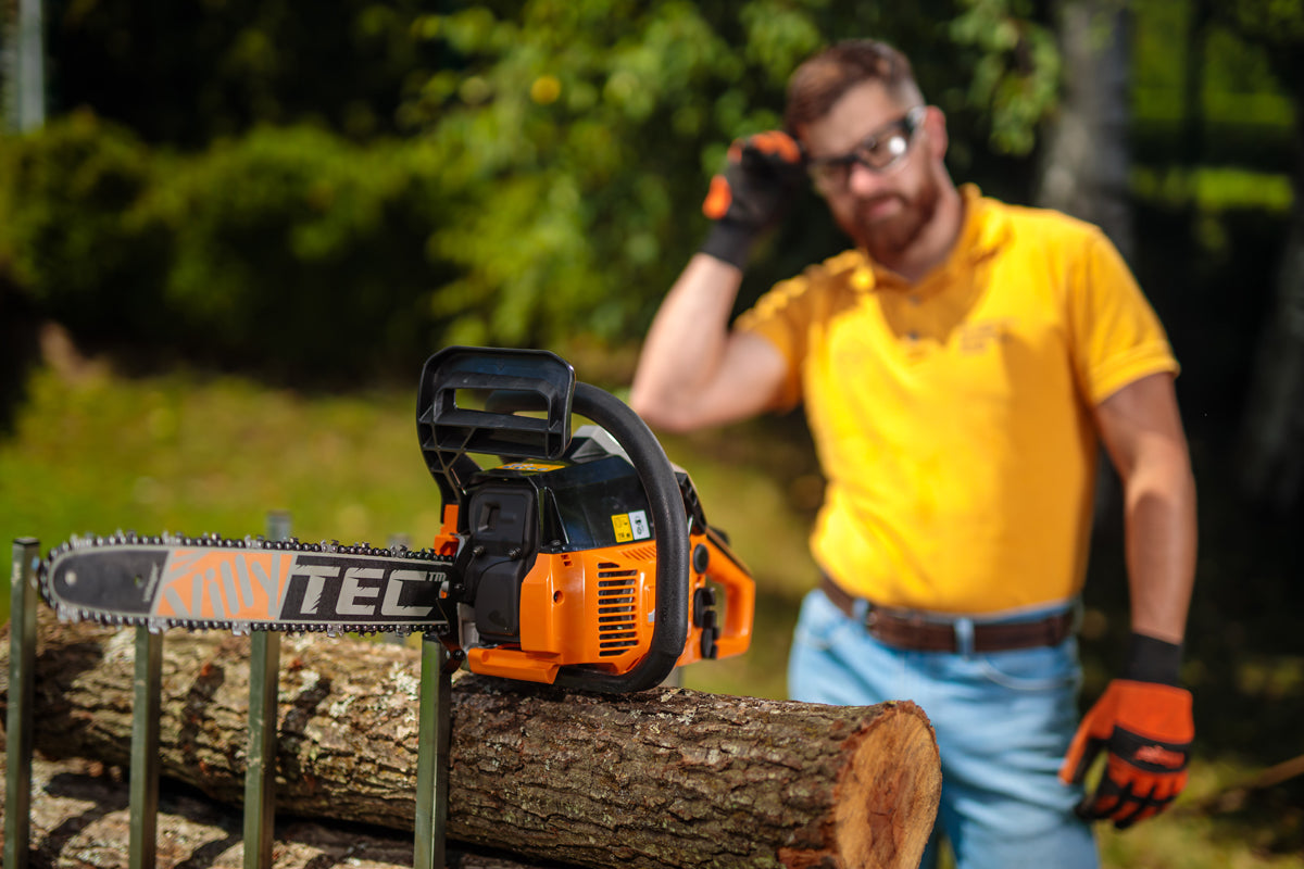 VGS 380 PRIME – 40 cm Benzin-Kettensäge mit 37,2 cm³ Motor, Primer & Anti-Vibrationssystem - VI-057749