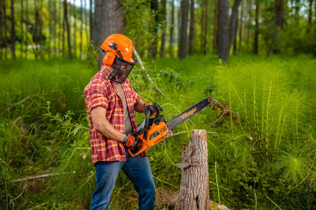 VGS 460 Prime – 46 cm Benzin-Kettensäge mit 45,8 cm³ Motor & Anti-Vibration – VI-57750