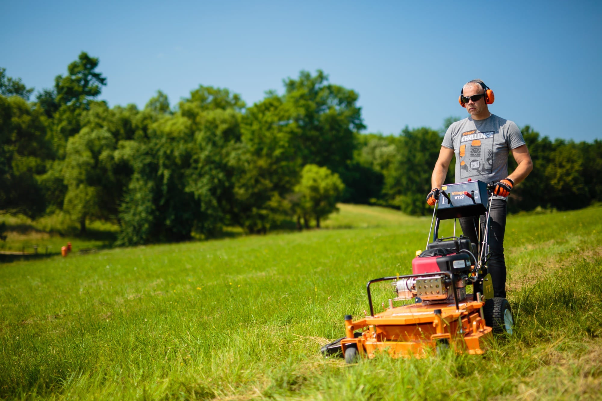 V 722 PROFESSIONAL – 71 cm Profi-Rasenmäher mit B&S Intek-Motor & 3-Gang-Radantrieb - VI-058481