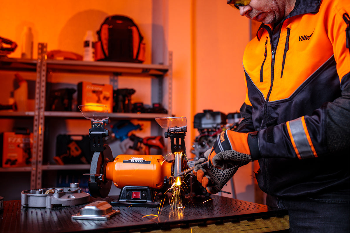 VLN 355 Tischschleifmaschine - kompakte Präzision fürs Schleifen & Schärfen - VI-058487