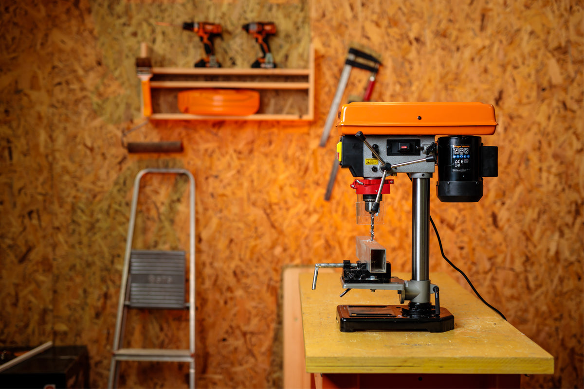 VLN 5016 Tischbohrmaschine – 500 W, Laserführung, 5 Gänge, Neigbarer Bohrtisch - VI-058489