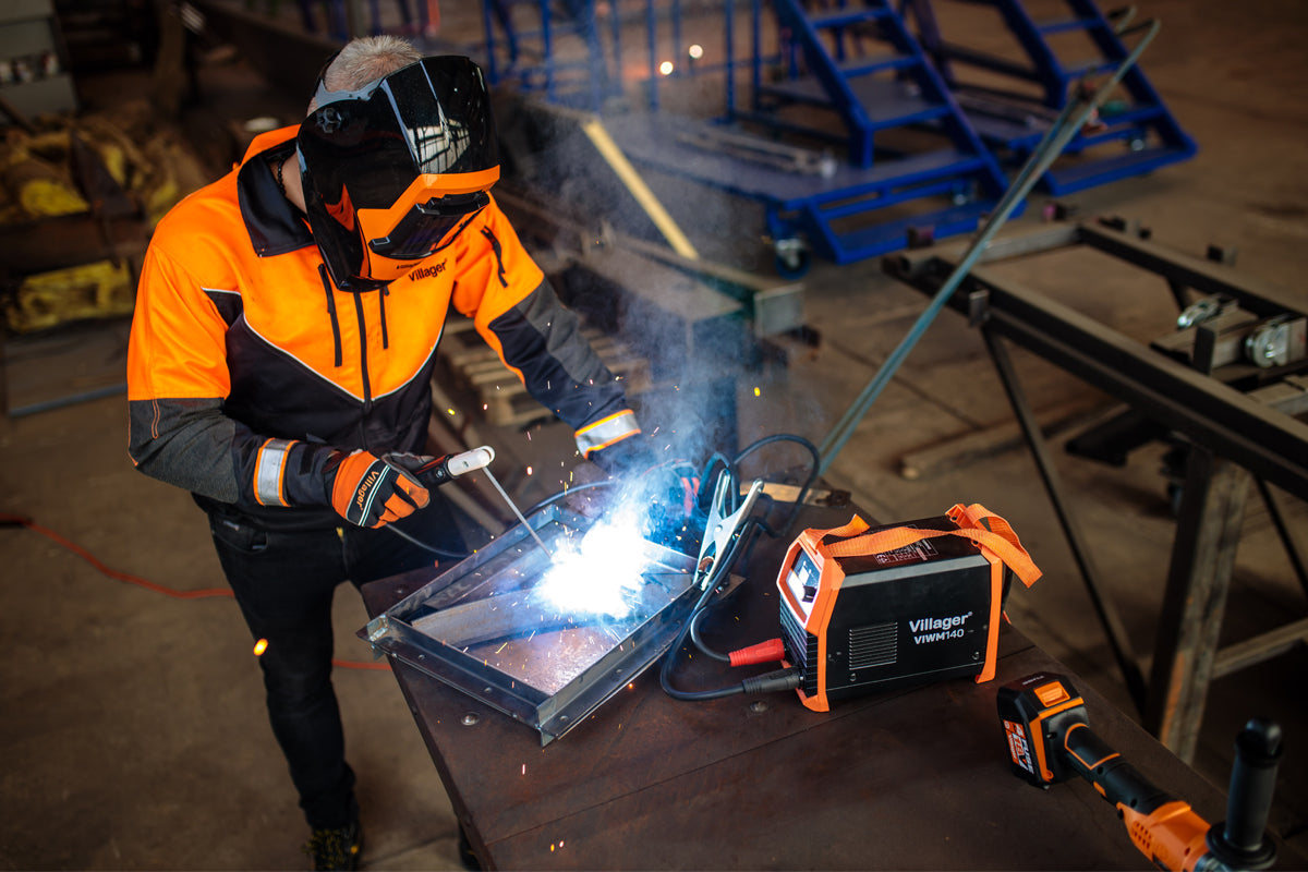 Villager VIWM 140 Schweißgerät – MMA Elektrodenschweißen – 230 V / 140 A – VI-058659