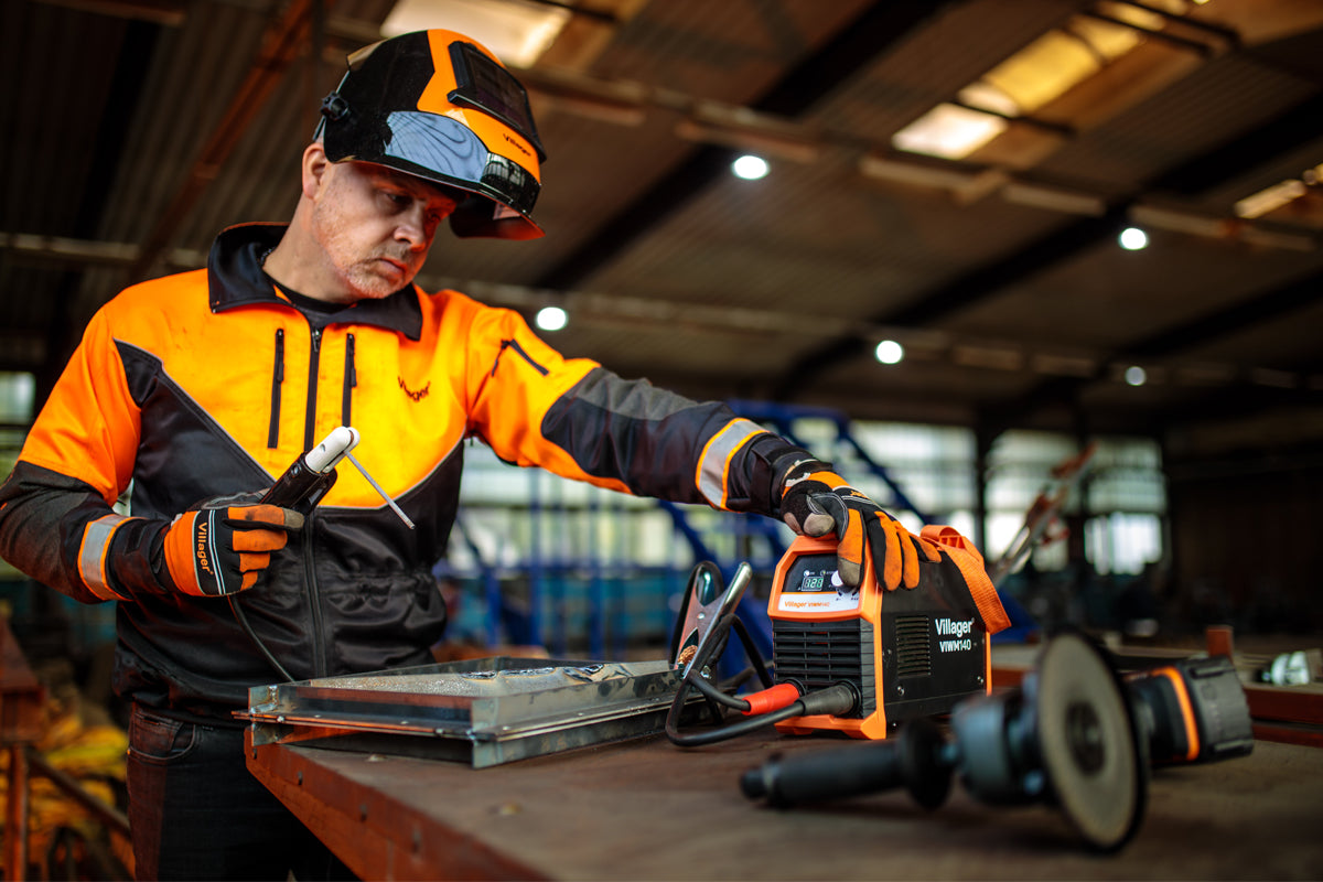 Villager VIWM 140 Schweißgerät – MMA Elektrodenschweißen – 230 V / 140 A – VI-058659