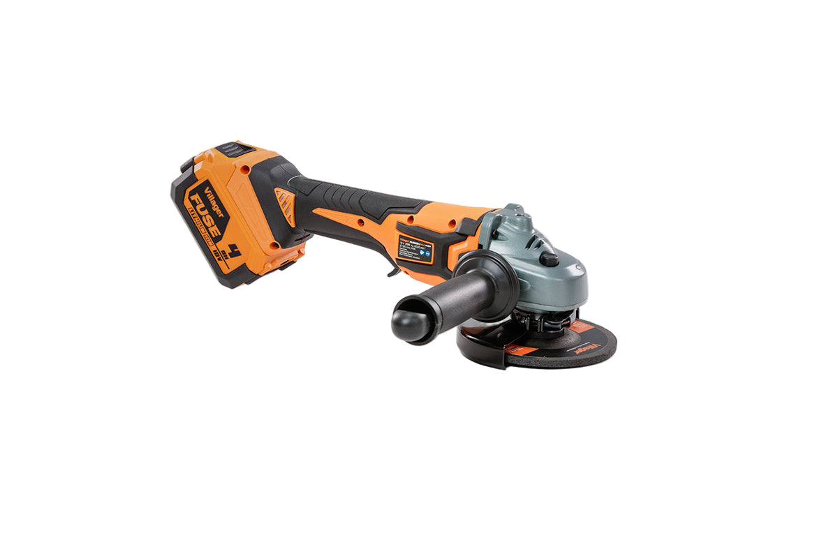 FUSE VLP 4520 Akku-Winkelschleifer (18V) – Premium mit bürstenlosem Motor (125 mm) - VI-58976
