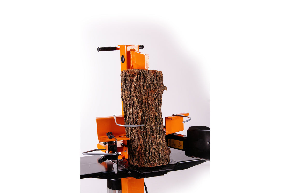 Elektro-Holzspalter – 7 t Spaltkraft, 55 cm Spaltlänge, 3000 W Motor, Orange Edition - VI-59536
