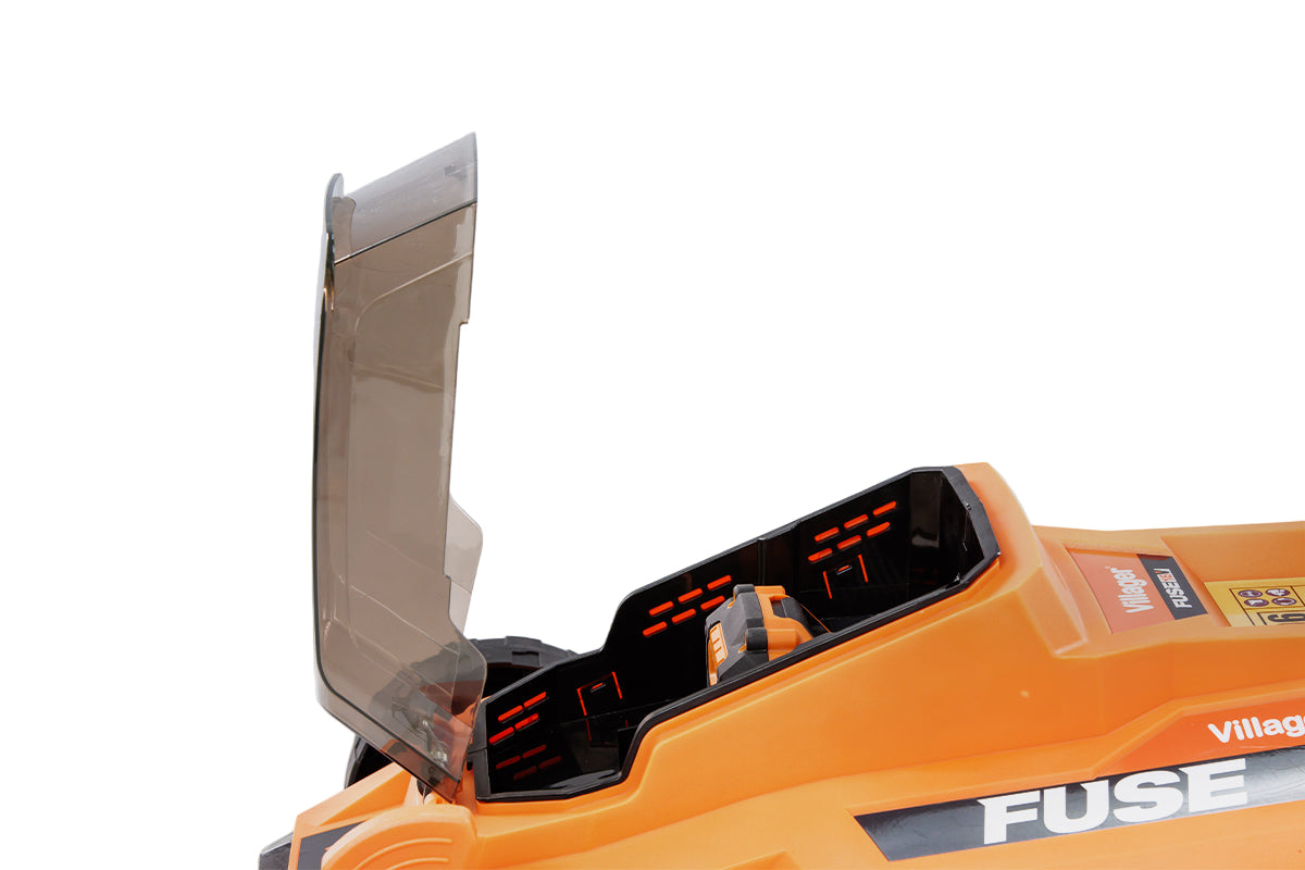 FUSE VILLY 2020 E Akku-Rasenmäher (18V) – Kompakt, bürstenlos, inkl. Akku-Set - VI-60115