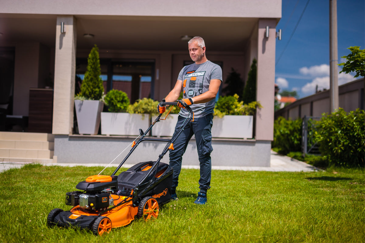 ATLAS 5111 T Benzin-Rasenmäher – 173 cm³ OHV-Motor, 51 cm Schnittbreite, 4-in-1, GT-Radantrieb, 1500 m² - VI-60171