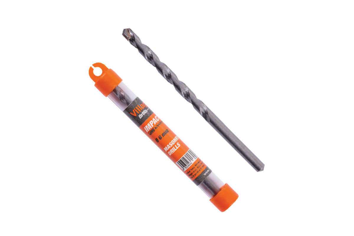 Impact Line Mauerwerksbohrer 4 mm – 75 mm Länge, für Beton & Stein - VI-62701