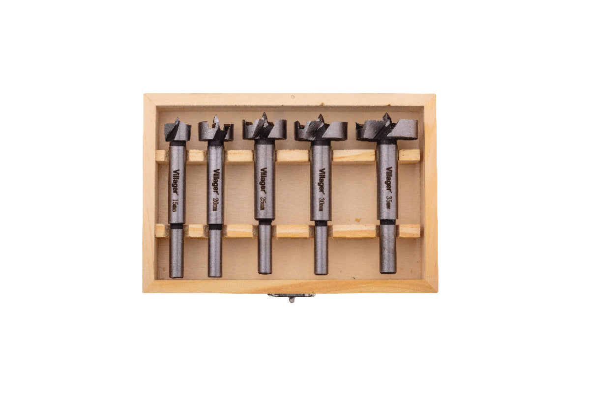 Forstnerbohrer-Satz – 5-teilig, Ø 15–35 mm VI-062715