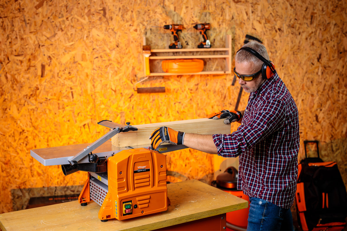 VSTP 1525 Dickenhobelmaschine – 1500 W Hobelkraft für präzise Ergebnisse - VI-65773
