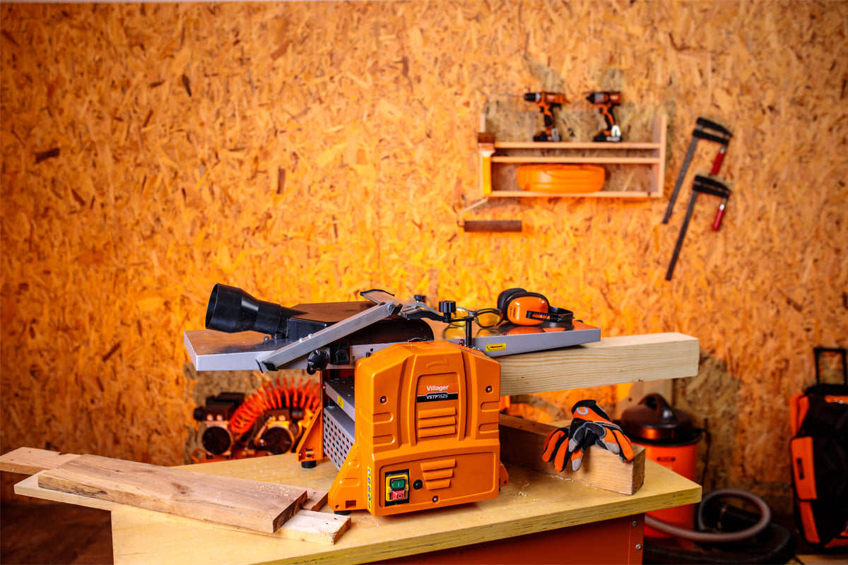 VSTP 1525 Dickenhobelmaschine – 1500 W Hobelkraft für präzise Ergebnisse - VI-65773
