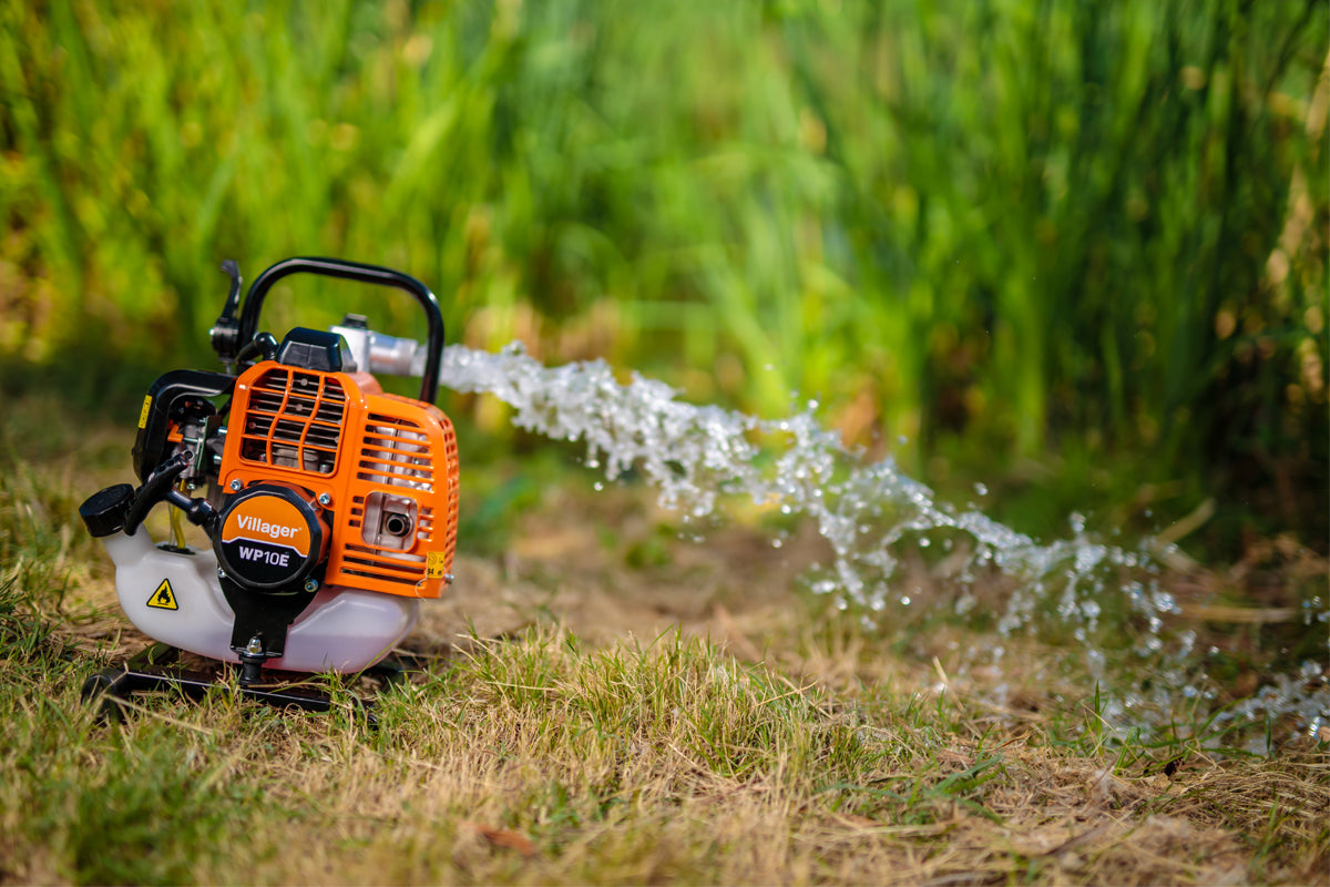 WP 10 E – Benzinbetriebene Wasserpumpe 1", 2-Takt, 1,25 kW, 8000 l/h - VI-65854