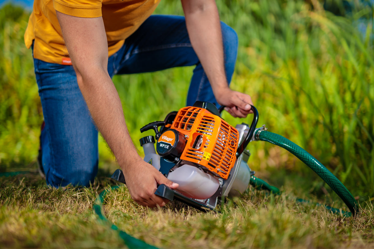 WP 10 E – Benzinbetriebene Wasserpumpe 1", 2-Takt, 1,25 kW, 8000 l/h - VI-65854