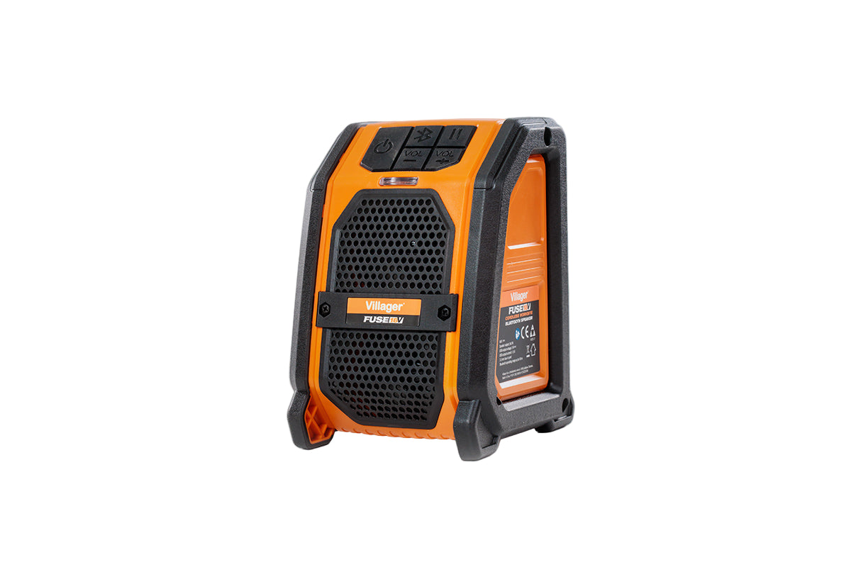 FUSE Bluetooth Akku-Lautsprecher – kabelloser Sound für Werkstatt, Baustelle & Outdoor - VI-66257