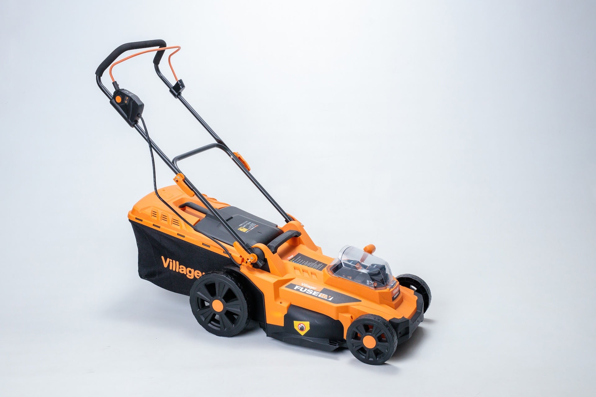 FUSE Villy 4340 E Akku-Rasenmäher (36V) – Bürstenlos, 43 cm, inkl. 2 x 4 Ah Akkus - VI-066365