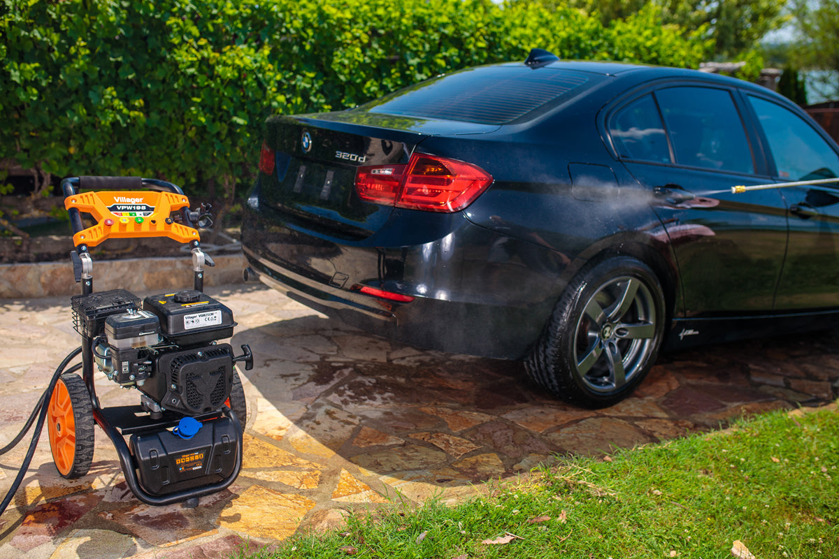 VPW 195 Profi-Benzin-Hochdruckreiniger – 220 bar, 570 l/h & Messingpumpe - VI-067059