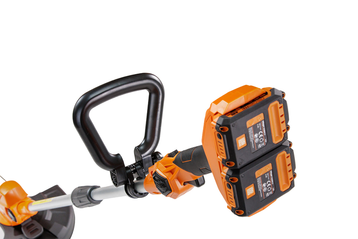 FUSE BC 2940 Doppelakku-Rasentrimmer – maximale Ausdauer für anspruchsvolle Gartenarbeiten - VI-67789