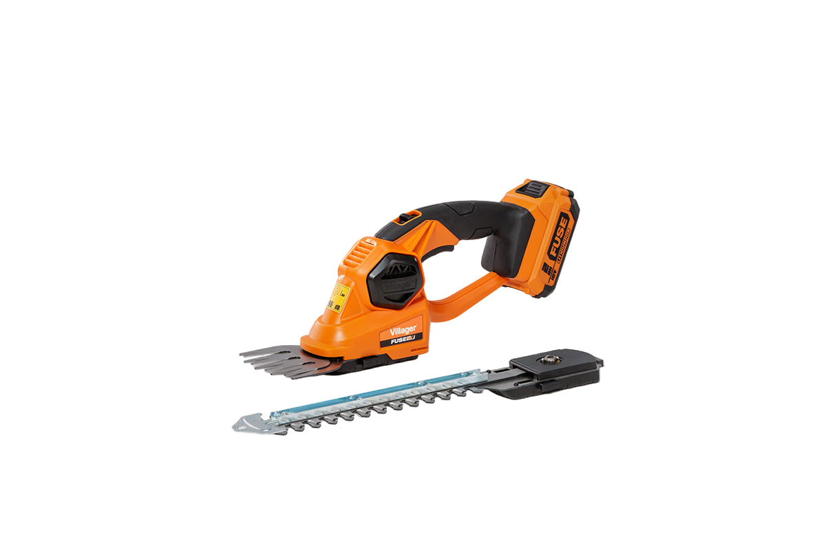 FUSE VCS 7620 Akku-Gras- und Strauchschere – 2-in-1 für präzise Gartenpflege - VI-72306