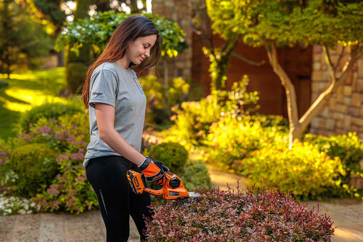 FUSE VCS 7620 Akku-Gras- und Strauchschere – 2-in-1 für präzise Gartenpflege - VI-72306