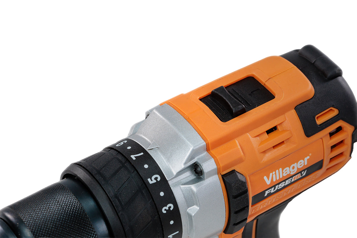 FUSE VLP 5020 Akku-Bohrschrauber (18V) – Bürstenlos, 45 Nm, 13 mm Futter - VI-72310