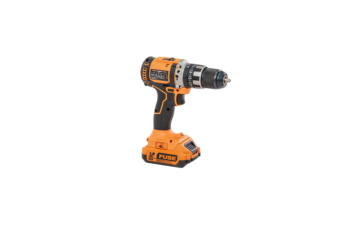 FUSE VPL 8120 Akku-Schlagbohrschrauber – 80 Nm Power für härteste Anwendungen - VI-72616