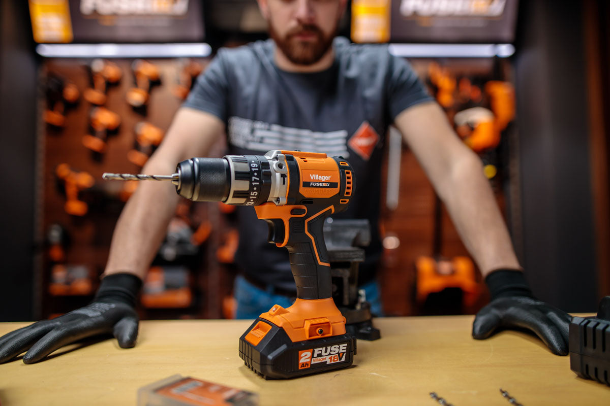 FUSE VPL 8120 Akku-Schlagbohrschrauber – 80 Nm Power für härteste Anwendungen - VI-72616
