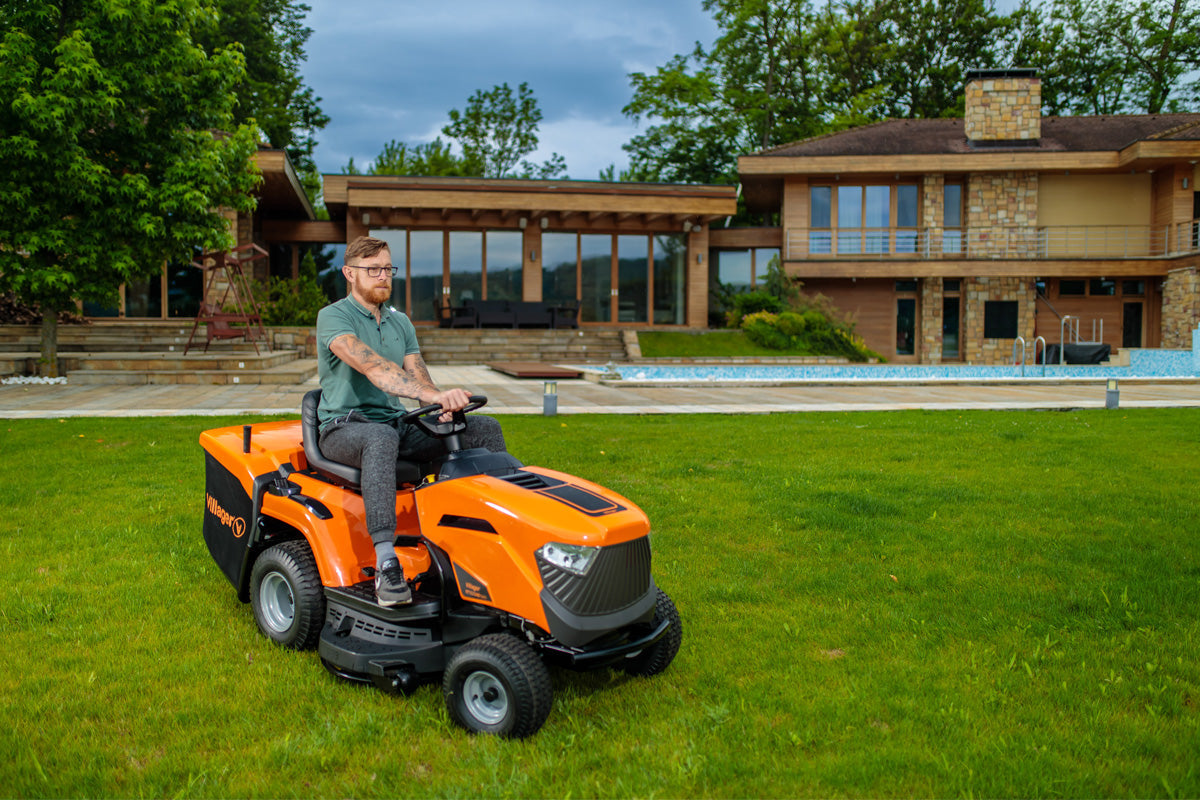 Villager VT 1025 HD Aufsitzmäher / Rasentraktor - 98 cm Schnittbreite & Hydrostatgetriebe VI-074738