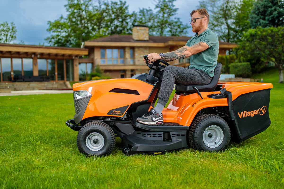 Villager VT 1025 HD Aufsitzmäher / Rasentraktor - 98 cm Schnittbreite & Hydrostatgetriebe VI-074738